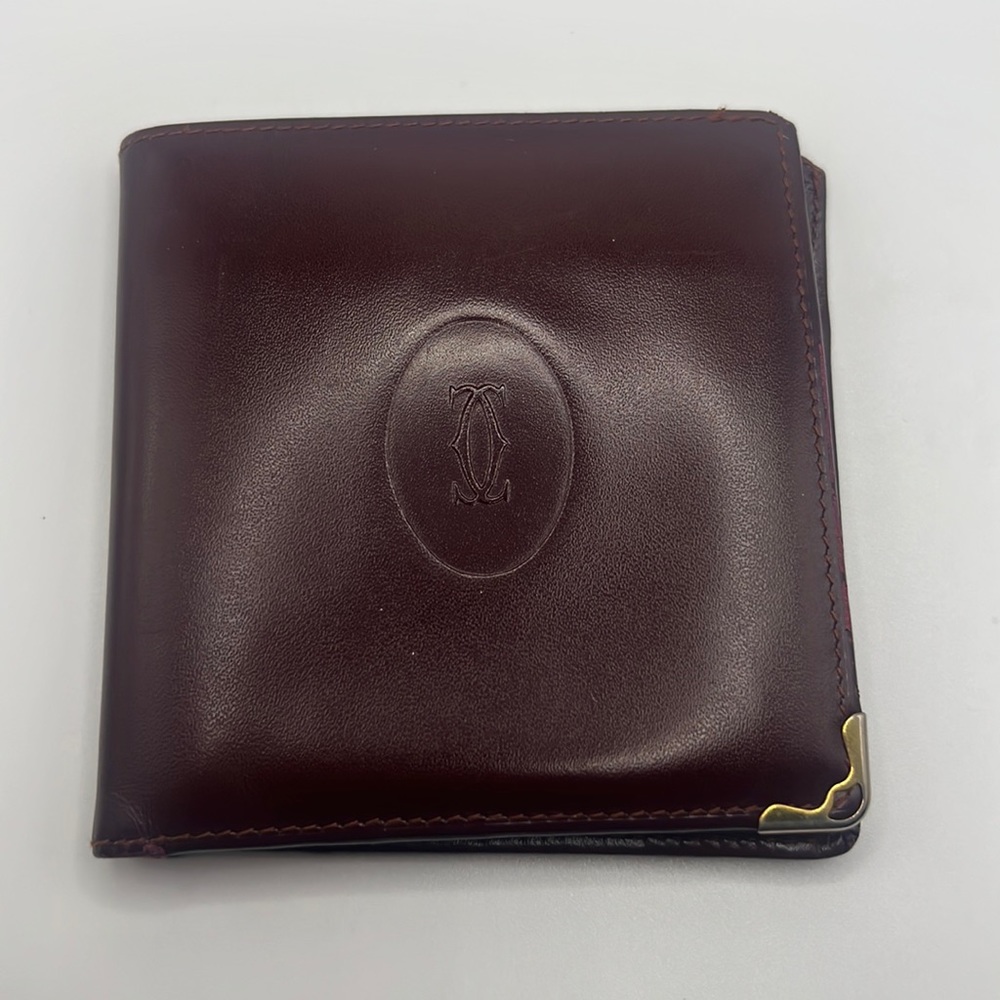 MUST DE CARTIER Logo Bifold Wallet
